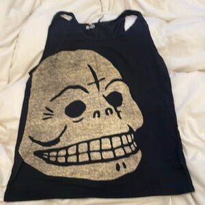 Urban outfitters cheap Monday skull tank top size small